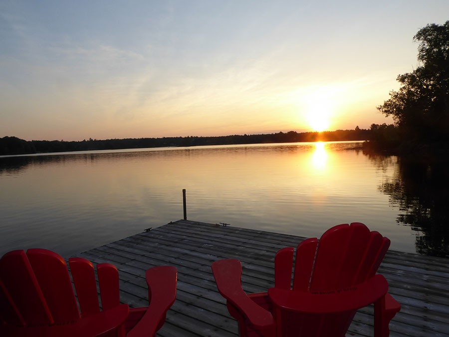 Deck - Lakeside Sunrise