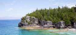 The Grotto, a beach located in Ontario, Canada.